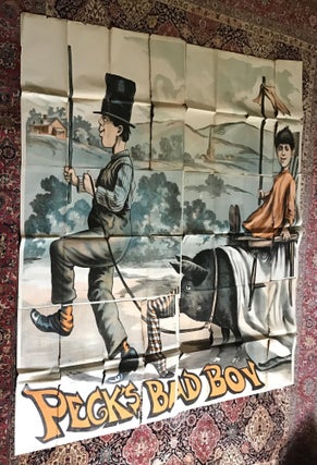 Peck's Bad Boy: RARE POSTER FOR PLAY