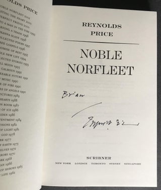 Nobel Norfleet [Signed]