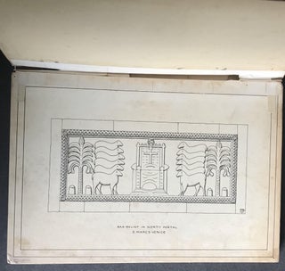 Original Drawings for Episcopal Chairs by J. Tavenor-Perry (1842-1915)