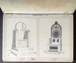 Original Drawings for Episcopal Chairs by J. Tavenor-Perry (1842-1915)