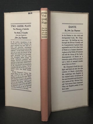 Two Greek Plays: The Philoctetes of Sophocles and The Medea of Euripides