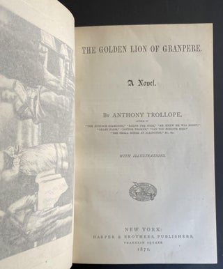 The Golden Lion of Granpere [First American - being the first illustrated edition in book form issued anywhere]