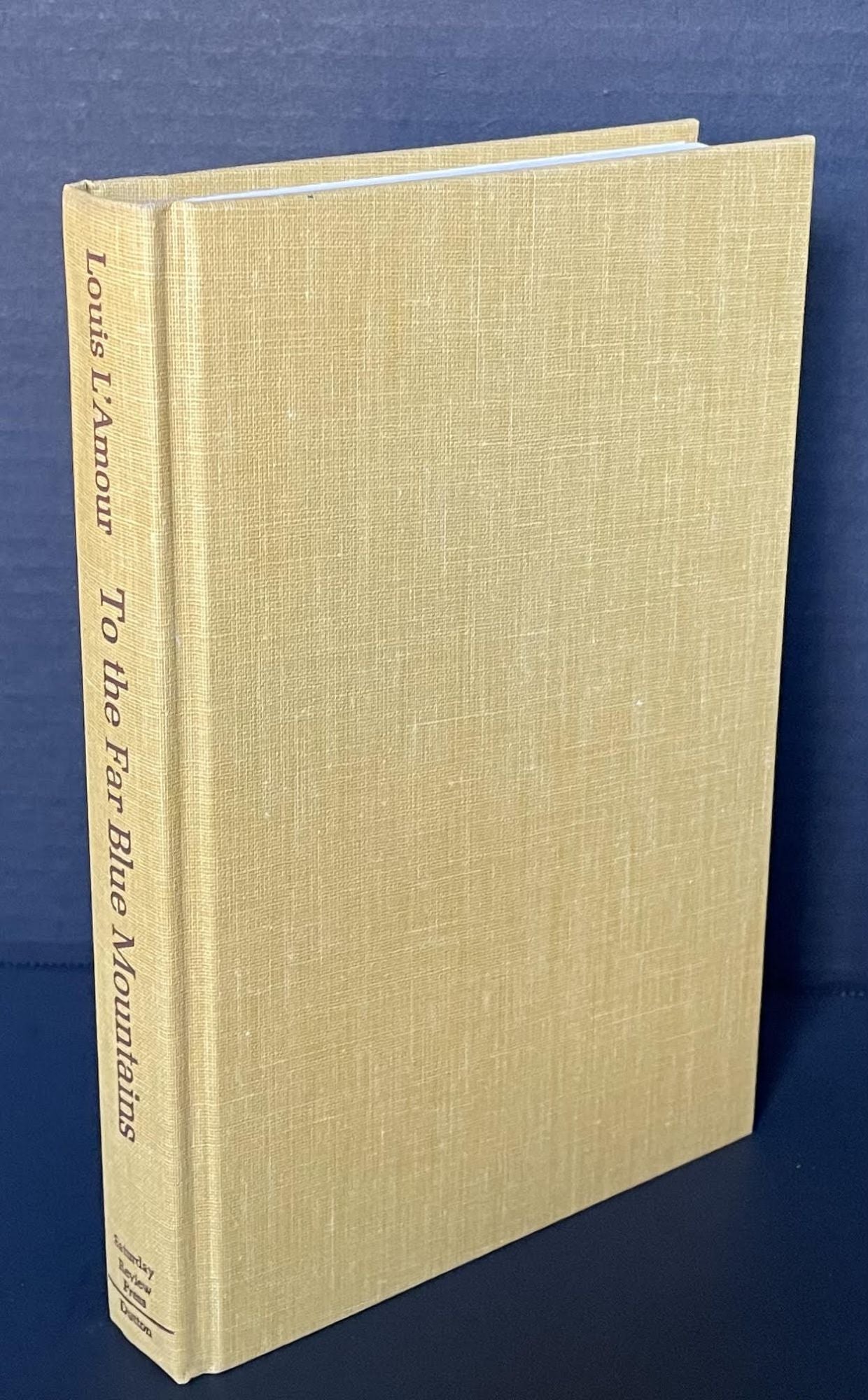 To the Far Blue Mountains by Louis L'Amour on Allington Antiquarian Books