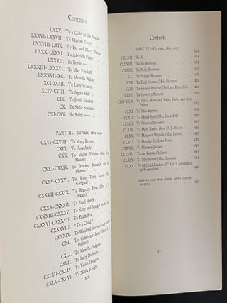 A Selection from the Letters of Lewis Carroll (The Rev. Charles Lutwidge Dodson) to His Child-Friends Together with "Eight or Nine Wise Words About Letter-Writing"