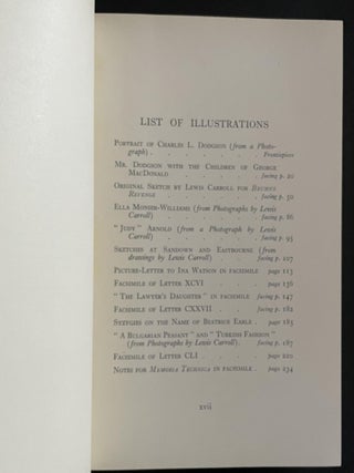 A Selection from the Letters of Lewis Carroll (The Rev. Charles Lutwidge Dodson) to His Child-Friends Together with "Eight or Nine Wise Words About Letter-Writing"
