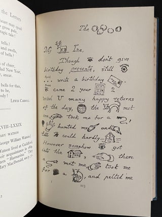 A Selection from the Letters of Lewis Carroll (The Rev. Charles Lutwidge Dodson) to His Child-Friends Together with "Eight or Nine Wise Words About Letter-Writing"