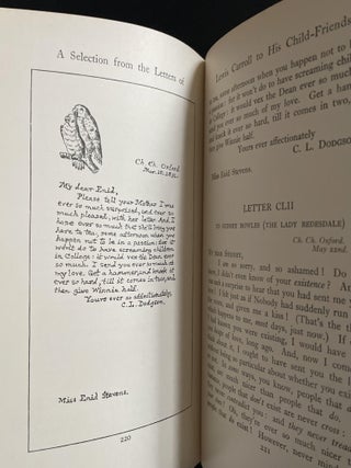 A Selection from the Letters of Lewis Carroll (The Rev. Charles Lutwidge Dodson) to His Child-Friends Together with "Eight or Nine Wise Words About Letter-Writing"