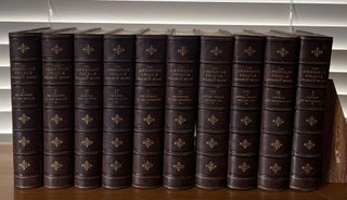 Item #3645 A History of the American People [Complete in Ten (10) Volumes]. Woodrow Wilson