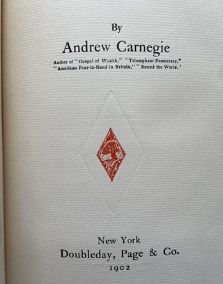 The Empire of Business [QUITE SCARCE TO RARE FIRST EDITION]