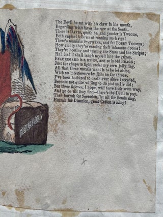 George H. Williams’ Scrapbook w/ 100s of Political Cartoons/ Civil War - 1860s