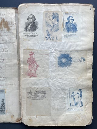 George H. Williams’ Scrapbook w/ 100s of Political Cartoons/ Civil War - 1860s