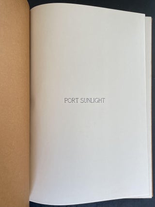 Port Sunlight: A Record of Its Artistic & Pictorial Aspect