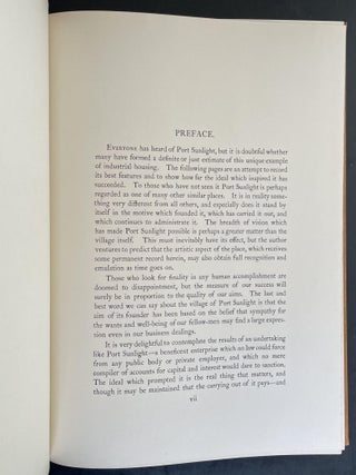 Port Sunlight: A Record of Its Artistic & Pictorial Aspect