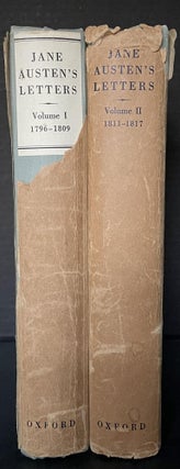 Item #3803 Jane Austen's Letters to her Sister Cassandra and others. Jane Austen, R. W. Chapman,...