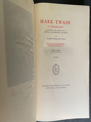 Mark Twain: A Biography [First Published in 1912, then 1924, then 1928, and thereafter]