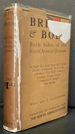 Item #3834 Briton and Boer: Both Sides of the South African Question; With Map and Illustrations...