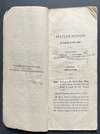 Sylvia's Soldier A Comedy in Two Acts